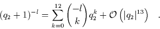\begin{displaymath}
\frac{d}{d\zeta} \left[ \left( 1-\zeta^2 \right) \frac{d}{d\zeta}
P_l(\zeta) \right] = -l(l+1)P_l(\zeta) \quad,
\end{displaymath}
