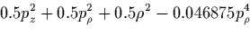\begin{displaymath}
\quad
\begin{array}{lcl}
b_l^+ & = & {\displaystyle \frac...
...aystyle \frac{1}{l} } a_l^-
\end{array} \quad, \quad l\geq 1,
\end{displaymath}