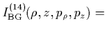 $\textstyle \parbox{11.5cm}{
\begin{displaymath}
\begin{array}{rcl}
\lefteqn{...
...{\protect\boldmath$z$}}\vert^{13}\right)} \quad.
\end{array} \end{displaymath}}$