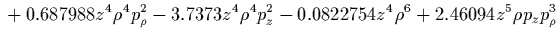 $\displaystyle I_{\rm BG}(\rho,z,p_\rho,p_z) + {{\cal O}\left(\vert{\mbox{\protect\boldmath$z$}}\vert^{16}\right)}$