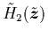 $\tilde{H}_2(\tilde{{\mbox{\protect\boldmath$z$}}})$