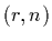 $(r,n)$