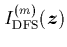 $I_{\rm DFS}^{(m)}({\mbox{\protect\boldmath$z$}})$