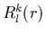 $R_l^k(r)$