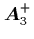 ${\mbox{\protect\boldmath$A$}}_3^+$