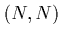 $(N,N)$