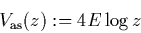 \begin{displaymath}
\quad V_{\rm BG}(\rho,z) \approx \frac{1}{8}\rho^2 z^4 \quad,
\end{displaymath}