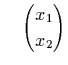 $(x_1,x_2)$