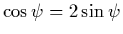 $\displaystyle \left( \begin{array}{@{}rr}
\cos\psi & \sin\psi \\
-\sin\psi & \cos\psi
\end{array}\right) {\rho \choose z}$