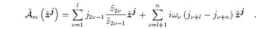 $\displaystyle \frac{1}{2} {\mbox{\protect\boldmath$z$}}\mbox{\protect\boldmath$\cdot$}\left( J^{-1}D{\mbox{\protect\boldmath$z$}} \right)$