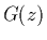 $\displaystyle G(z)$