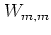 $W_{m,m}$