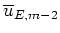 $\overline{u}_{E,m-2}$