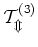$\cal{T}_m^{\rm (3)}$