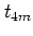 $t_{4m}$