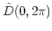 ${\hat{D}}(0,2\pi)$
